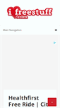 Mobile Screenshot of ilovefreestuff.com